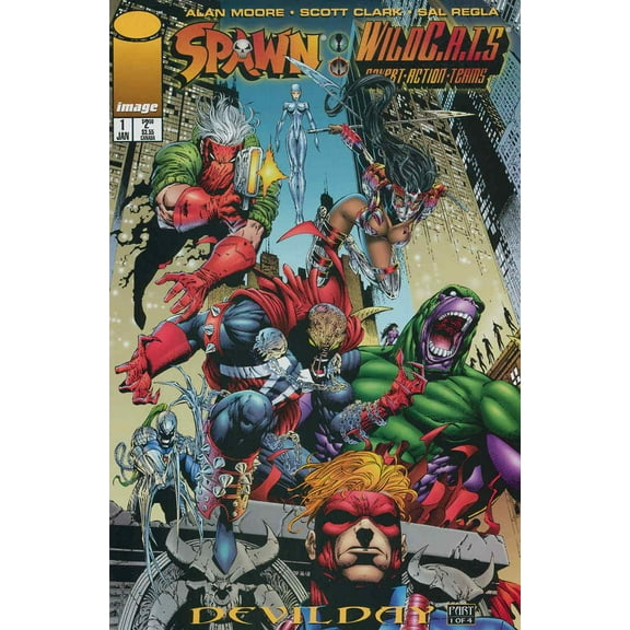 Spawn/WildC.A.T.S #1 VF ; Image Comic Book