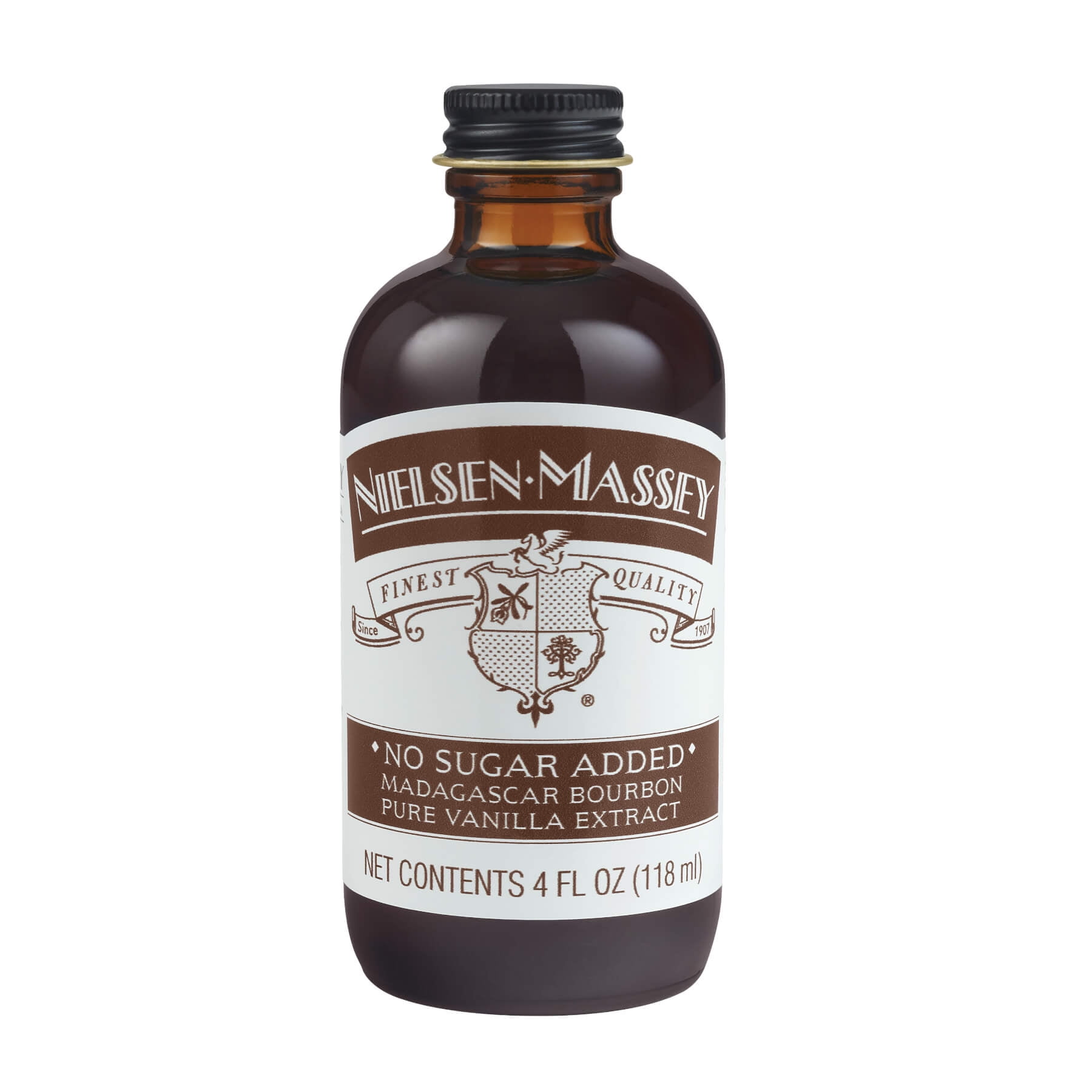 Nielsen-Massey No Sugar Added Madagascar Bourbon Vanilla Extract 4oz