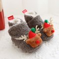 thumbnail image 7 of Slippers Toddler Toddler Christmas Slippers Slipper Socks for Toddlers Outdoor Baby Fuzzy Socks Baby Shoes 6-12 Months Girl, 7 of 7