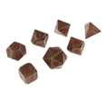 thumbnail image 4 of Juego de dados de metal Juego De Dados De Metal De 7 Piezas D6 D8 D10 D12 D20 Para Juegos De Mesa RPG # 9, 4 of 7