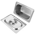 thumbnail image 3 of Shisuyan Stainless Steel Ice Cream Container For Homemade Ice Cream Fridge Ice Cream Box Ice Cream Storage Box Ice Cream Packing Box, 3 of 8