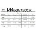 thumbnail image 2 of Wrightsock Unisex Coolmesh II Quarter Socks Black Marl - 805.5301, 2 of 2