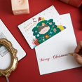 thumbnail image 3 of Christmas Greeting Cards, 6 Creative and Cute Christmas Greeting Cards for Kids, Innovative Greeting Cards, Snowman Greeting Cards, Christmas Blessing Cards, 3 of 5