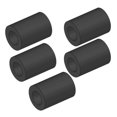 thumbnail image 2 of 5pcs Bike Cable Frame Protector Protection Protector Silicone Sleeve Wrap - Black 1, 2 of 6