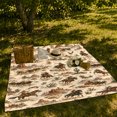thumbnail image 7 of Western Frontier Cowboys decorative motif Ranch Scene autumn celebration, Warm Flannel Blanket for Ranch House and Living Room, Festive autumn celebration Scene, Rustic Home Decor, 7 of 7
