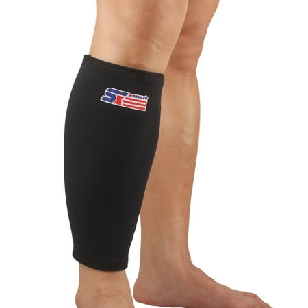 SX561 Sport Calf Stretch Brace Support Protector Wrap Shin Running Bandage Leg Sleeve (Best Running Shoes For Shin Splints 2019)