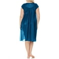 thumbnail image 2 of EZI Nightgowns for Women - Soft & Breathable Satin Night Gowns for Adult Women - Medium to Plus Size Womens Sleep Shirts - Knee-Length Nightgown, 2 of 7