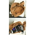 thumbnail image 7 of CoCopeaunt Tote Bag Casual Stylish Stachel Bag Women Men Canvas Bag Quilted Students Shouder Bag Crossbody Bag, 7 of 7