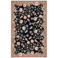 thumbnail image 2 of Safavieh Chelsea Cordelia Floral Area Rug, Black/Brown, 5' x 8', 2 of 10