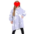 thumbnail image 2 of goowrom Pyjama pour Enfants Couverture Animale Réversible à Capuche Tenue d'Intérieur, 2 of 10