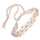 thumbnail image 1 of FESTFENDS Cinturón De Vintage En Macramé Beige Con De Conchas Decorativas, 1 of 8