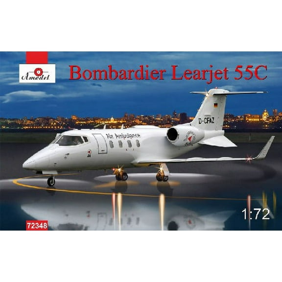 1/72 Bombardier Learjet 55C Business Jet