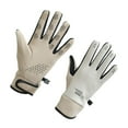 thumbnail image 4 of Milageto Winter Cycling Gloves Nonslip Anti Slip s for Snow Riding Fishing Beige and black, 4 of 8