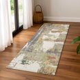 thumbnail image 6 of Addison Rugs Mayfield Premium Machine Washable Transitional Abstract Ivory Runner Rug, 2'3" x 7'6", 6 of 6