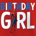 thumbnail image 2 of Girl's Marvel Birthday Girl Superhero  Graphic Tee Red X Large, 2 of 5