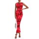 thumbnail image 2 of Vestido PRETTYGARDEN 2026 sin mangas fruncido floral maxi XXL, 2 of 7