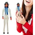 thumbnail image 4 of Michael Doll Plush Pop Music Star Plushies Pop Icon Inspired, Limbs Movable Rock Star Classic Plush Halloween Christmas Car Decorations, 4 of 16