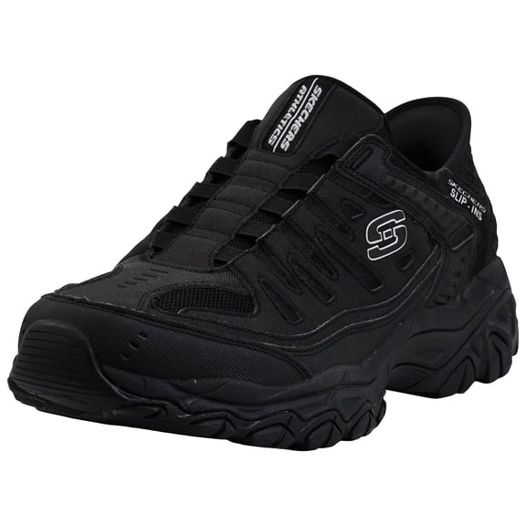 Skechers Men's Slip-In Sneakers, After Burn Memory Fit, Ridgeburn, Hands Free Shoes