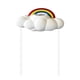 thumbnail image 1 of Yuarrent Gota de goteo, accesorios para plantas bonitos y a la moda, regalo para amantes de las plantas, regalos de plantas Jardín y Patio nubes arcoiris, 1 of 6