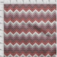 thumbnail image 3 of oneOone Viscose Chiffon Maroon Fabric Turtle Block Craft Projects Decor Fabric Printed By The Yard 42 Inch Wide, 3 of 4