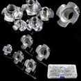 thumbnail image 2 of Scienceny Tuercas de cuatro garras chapadas en Zinc de 150 Uds., tuercas en T a prueba de herrumbre con incrustaciones, protección contra la Herramientas y ferretería, 2 of 6