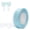 Light blue, variant on 1 inch 50 Yard Sheer Organza Ribbon Chiffon Fabric for Gift Wrapping Christmas Halloween Decoration Wedding Bouquet Crafts,Peacock blue