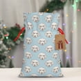 thumbnail image 5 of Yiaed Dog Print Christmas Small Burlap Bags with Drawstring, Burlap Gift Bags Christmas Linen Treat Sacks Gift Wrapping Bags Xmas Holiday Party-Small, 5 of 9