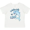 thumbnail image 3 of Inktastic Dolphin-itely the Cutest Boys or Girls Toddler T-Shirt, 3 of 5