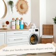 thumbnail image 4 of Sunnychicc 3 Pcs Laundry Room Containers 50.7 oz Laundry Detergent Holder Glass Jars Liquid Detergent Dispenser Organizer for Scent Booster Organization and Storage, 4 of 6