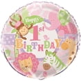 thumbnail image 1 of Unique Party Animals 1st Birthday Foil Balloon, 1 of 1