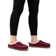 thumbnail image 2 of RockDove Women's Memory Foam Moccasin Slippers, Plush Lined Suede House Shoes, Closed Back Indoor Outdoor Slippers with Anti-Shock EVA Sole, 2 of 4