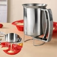 thumbnail image 2 of 2X Handheld Stainless Steel Batter Dispenser Cake Cupcake Dough Dispensers Kitchen Tool Baking Flour Paste Funnel, 2 of 7