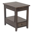 thumbnail image 1 of Steve Silver Crestline Wood Chairside End Table in Mocha Cherry Finish, 1 of 5