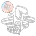 thumbnail image 7 of Alvinma 1 Set of Heart Metal Die Cuts for Card Making Cutting Dies Stencil Scrapbooking Cut DIY, 7 of 7