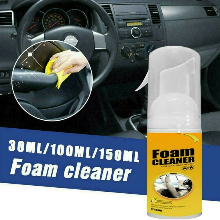 100ml Automotive Car Interior Cleaning Foam Cleaner, Portable