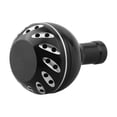 thumbnail image 3 of Fishing Reel Rocker Knob Handle 30 35 38Mm Aluminum Alloy Spherical Grip For Daiwa Power Handle Grips Pill Fishing Tool Parts 35Mm Silver Blue, 3 of 8
