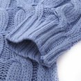 thumbnail image 5 of Women's Open Front Long Sleeve Cardigan Sweater Cable Knit Pocket Outwear, 5 of 5