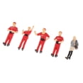 thumbnail image 3 of Milaget Scènes de Maquette à l'Échelle 1:64 Petites Figurines Accessoire pour Réparateur de Station-Service, 3 of 9