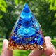 thumbnail image 1 of 6cm Piedra Natural Orgonite Pirámide Cristales Orgone Energía Adornos Artesanía Regalos Likrtyny Para estrenar, 1 of 7
