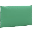 thumbnail image 3 of 3pc Outdoor Cushions for Sofa, Water Resistant Green Oxford Fabric, 3 of 6