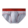 thumbnail image 3 of Bigersell Period Underwear for Women Clearance Women's Thermal Underwear Boyshort Thongs Panty Style P-1338 Cotton Boyshort Panties Lace Thong Briefs Mid Waist Women Cheeky Panties Gray XL, 3 of 3