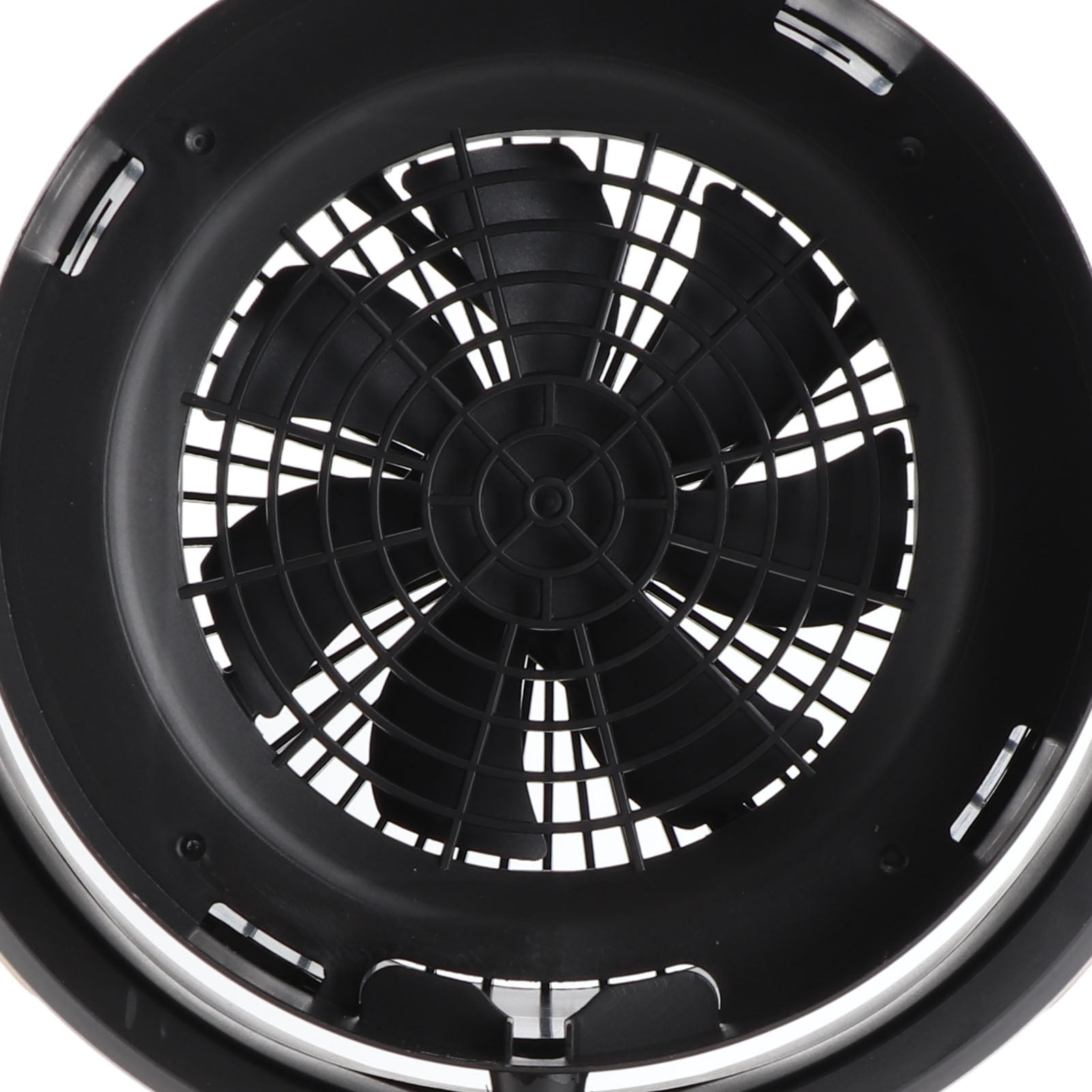 NFTIGB Portable Range Hood Rechargeable Desktop Exhaust Fan with 2 Speed 3000mAh Battery Detachable Filter for Indoor BBQ Hot Pot Gold (5.9 inches / 15 cm)