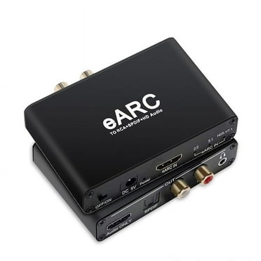 EARC ARC Audio HDMI Extractor 192Khz Converter HDMI EARC ARC to RCA Audio Extractor Adapter