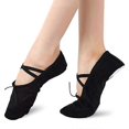 thumbnail image 1 of KAIYANG Zapatillas de ballet auténticas de primera calidad para bebés (niños pequeños/niños grandes) negras 30, 1 of 5