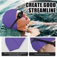 thumbnail image 5 of 2 Pcs Bonnet de Bain en Silicone en Forme de Bulle pour Réduire la Traîne, Bonnet de Bain Réutilisable pour Femmes et Hommes Garde la Coiffure Identique, 5 of 5