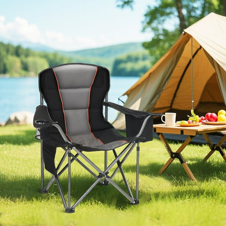 Sophia & William Oversized Camping Chair Heavy Duty Steel Frame