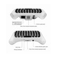thumbnail image 3 of 2.4G Wireless Mini Chatpad Keyboard with 3.5mm o Jack Chat Message Keypad Replacement for XBox One/Slim/Elit Controller White, 3 of 5
