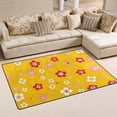 thumbnail image 2 of Flowers Pattern Memory Foam Area Rug 31"x20" Non Slip, Absorbent, Fade Proof for Living Room, Bedroom, Office, 2 of 7