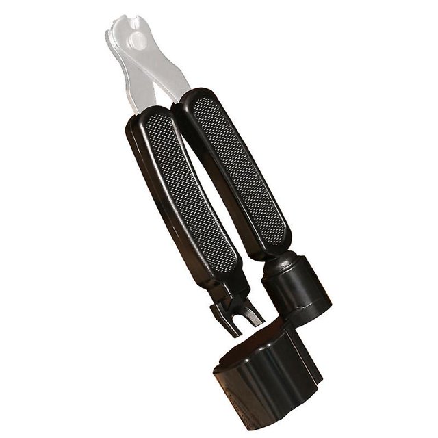 Cortador de cuerdas, cortador de cuerdas 3 en 1 para cuerdas de bajo (1 pieza, negro) LingWen 8390606713292