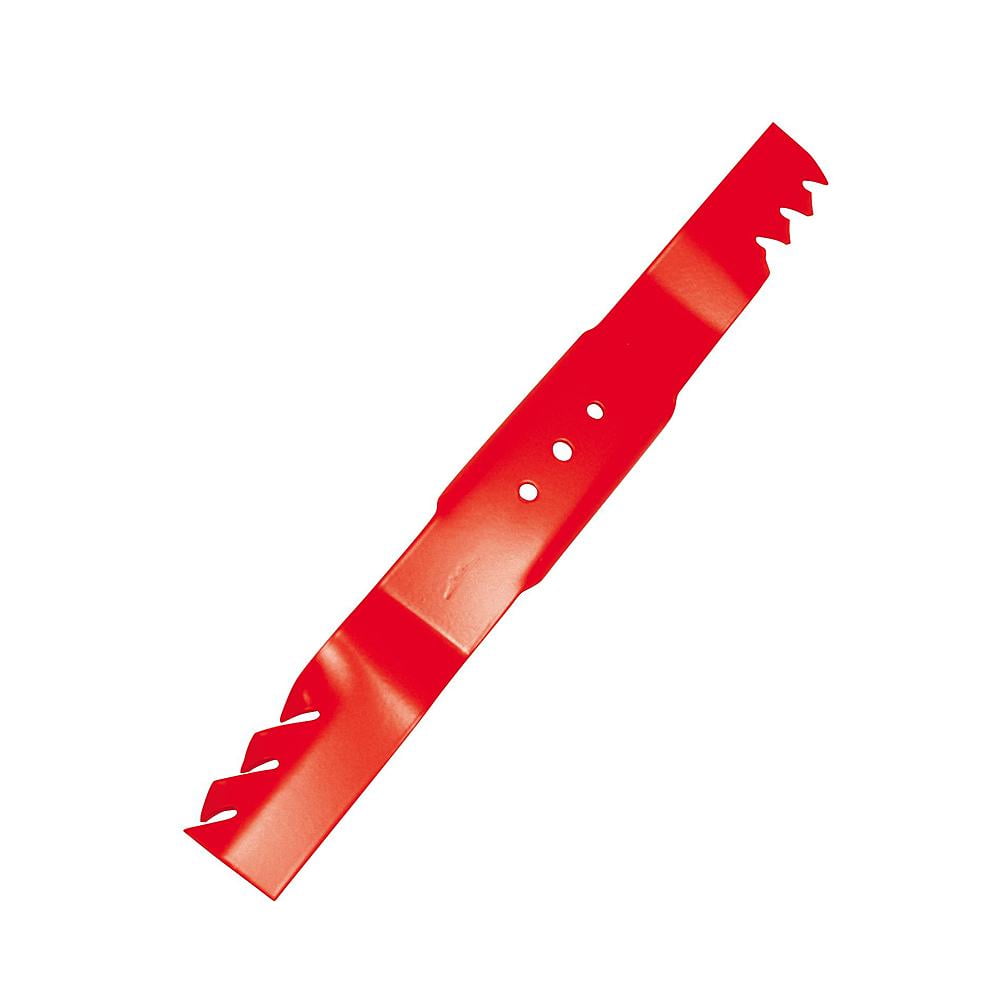 Craftsman Advanced Mulching and Bagging Blade 21 in. Reduces Thatch Red